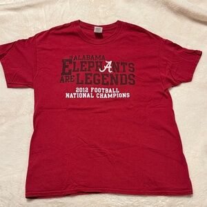 Alabama Crimson Tide 2012 National Champions T-Shirt